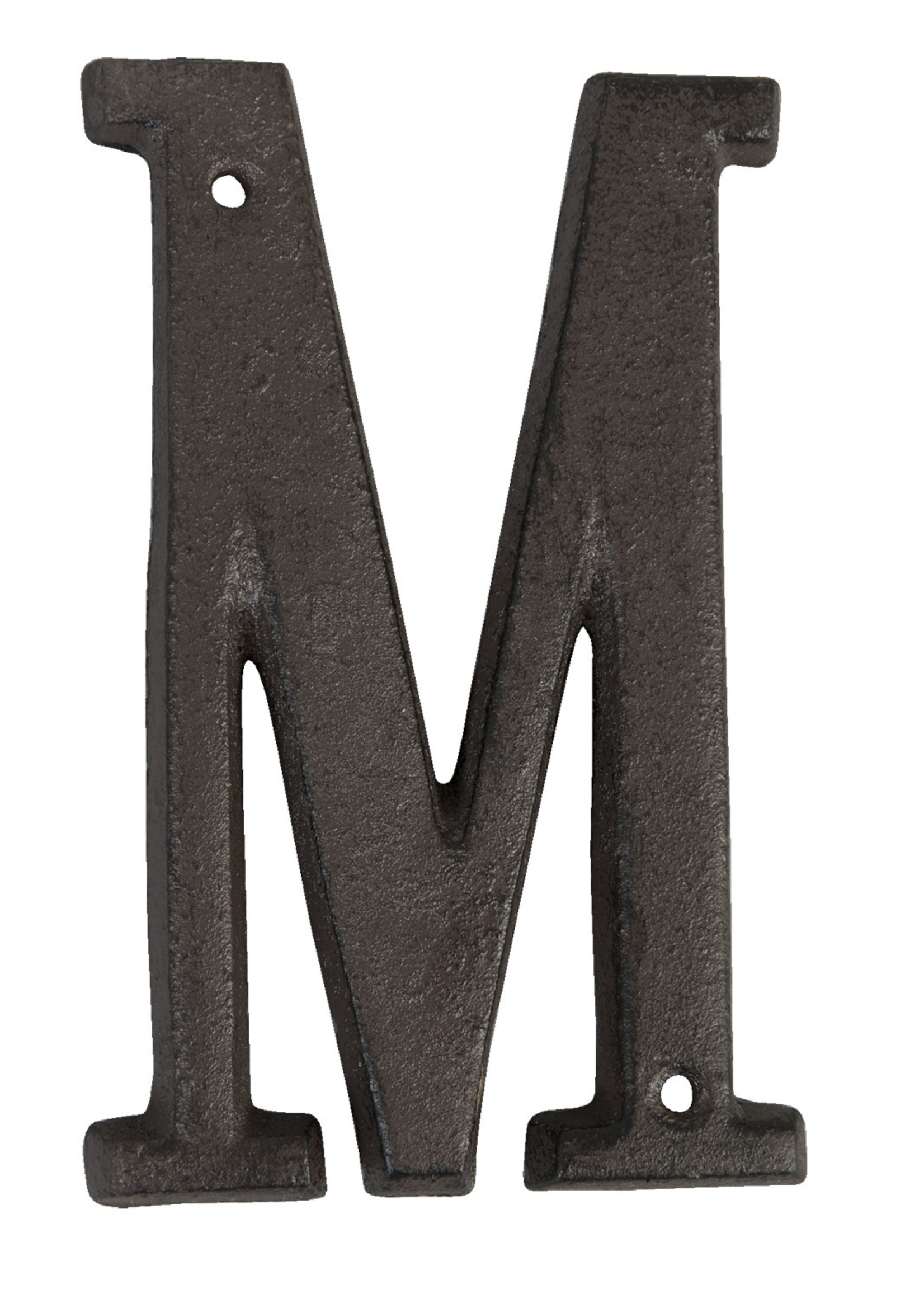 Clayre & Eef Lettre M 13 cm 6Y0840-M