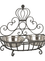 Clayre & Eef Gamelle animal 36*18*19 cm / 2*500 ml 6Y1404