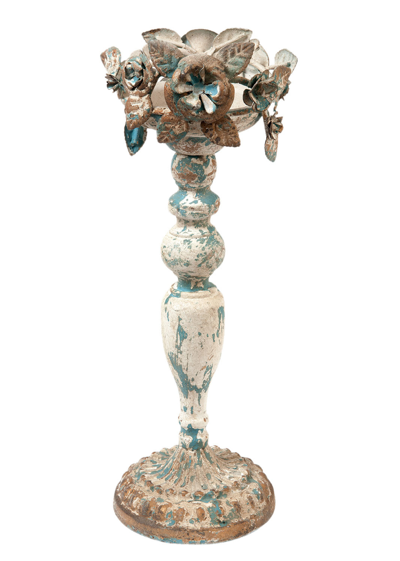 Clayre & Eef Kandelaar Ø 13*36 cm 6Y2397