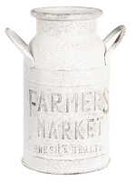 Clayre & Eef Decoratie melkbus 18*15*27 cm 6Y2475W