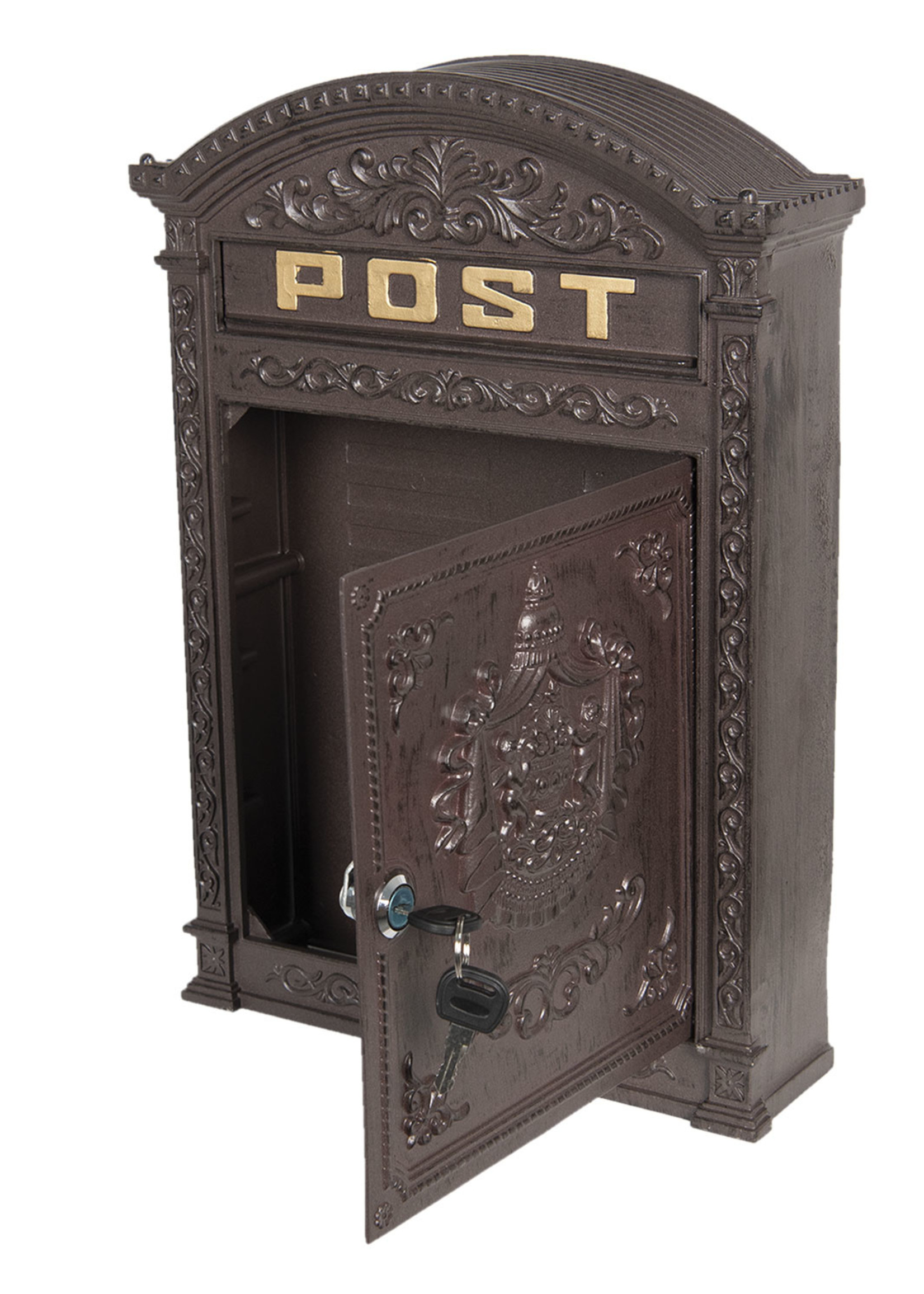 Clayre & Eef Boîte aux lettres 32*10*45 cm 6Y3213