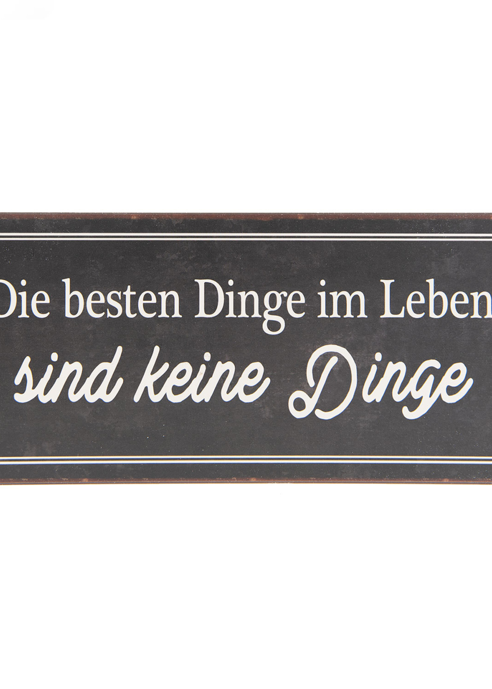 Clayre & Eef Plaque décorative 30*13 cm 6Y3267D