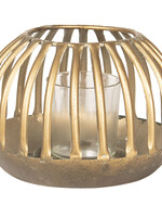 Clayre & Eef Windlicht Ø 15*10 cm 6Y3356