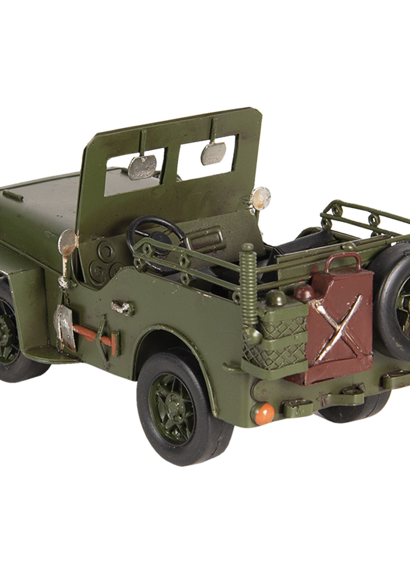 Clayre & Eef Model Jeep 17*9*9 cm 6Y3384