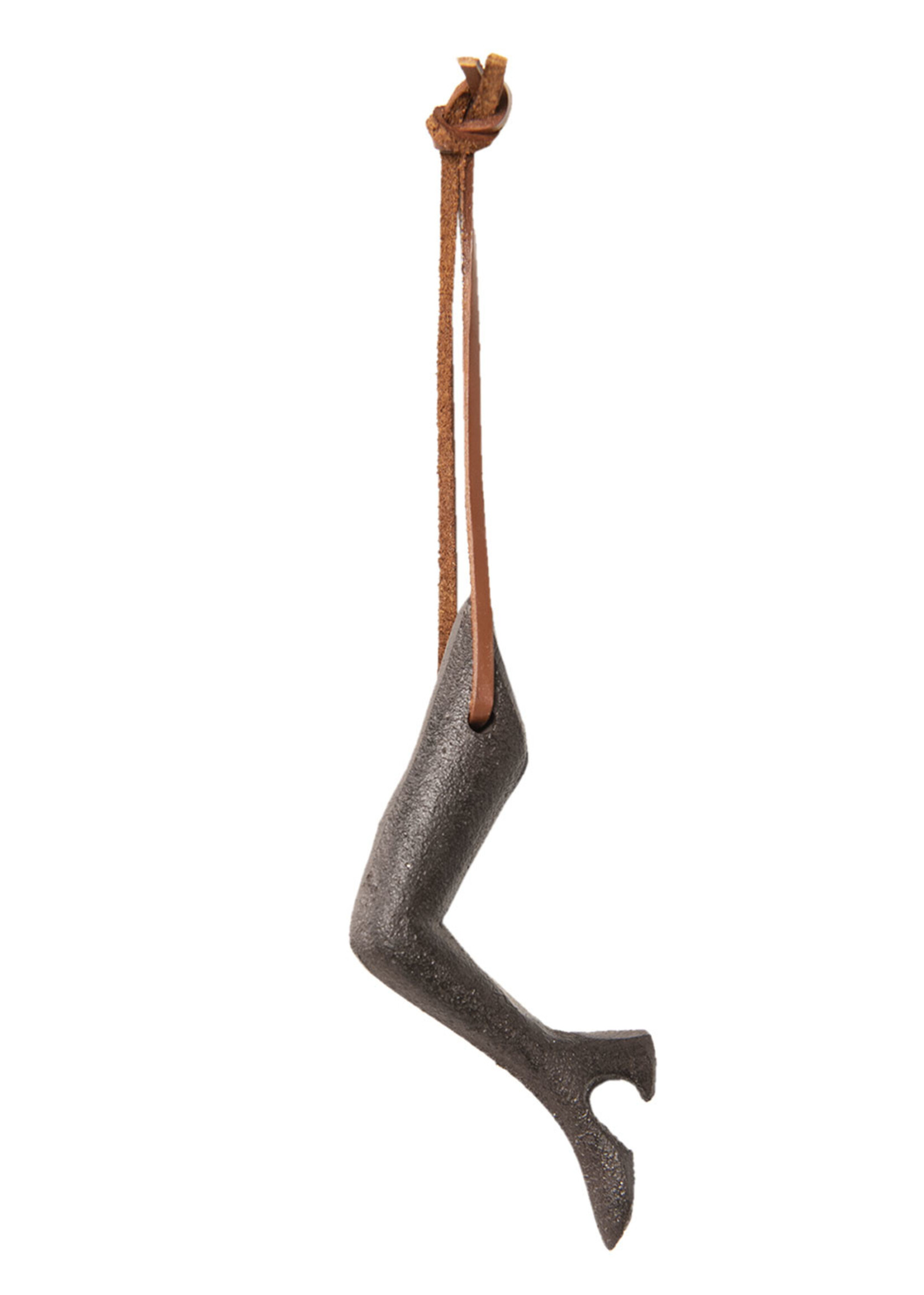 Clayre & Eef Ouvre-bouteilles jambe 3*2*10 cm 6Y3450