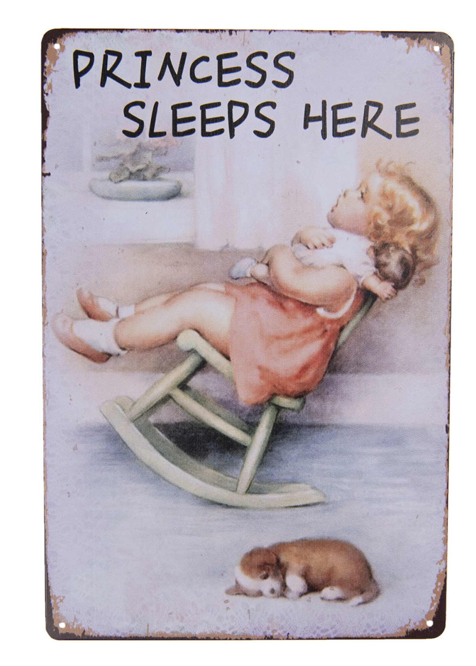 Clayre & Eef Plaque décorative 20*30 cm 6Y3516