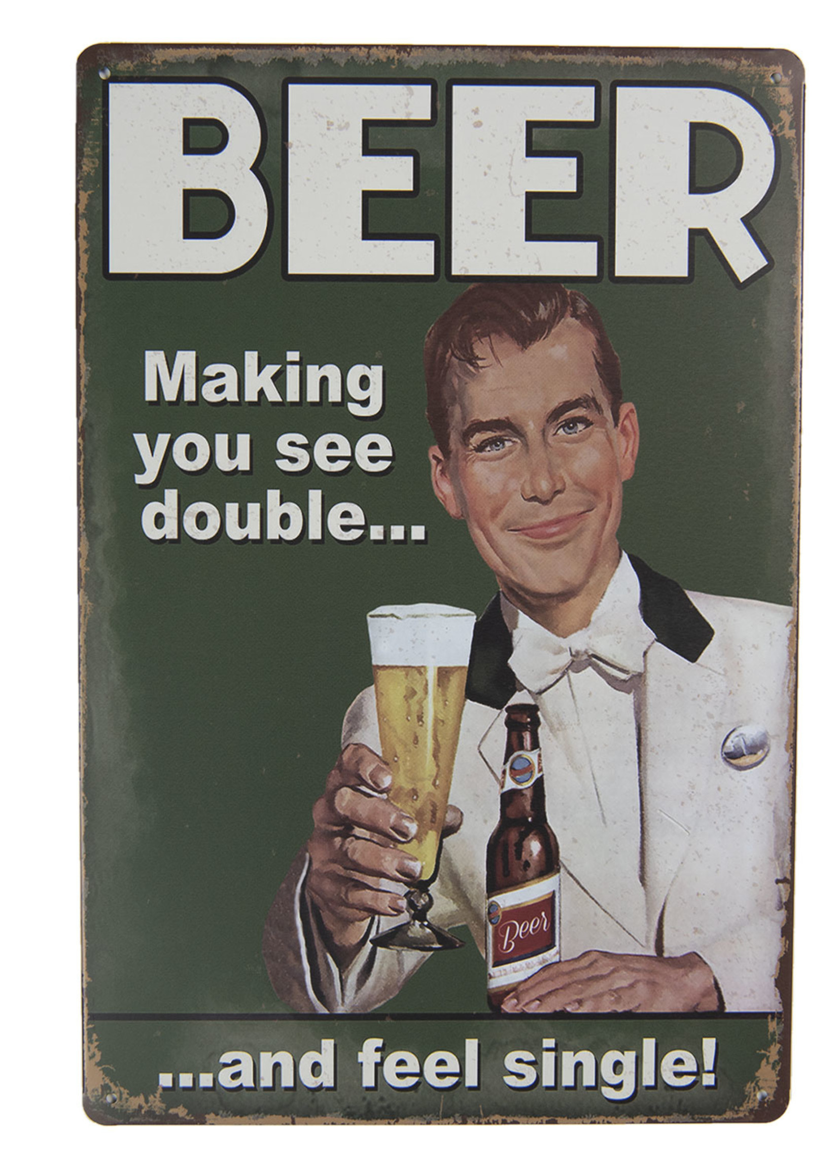 Clayre & Eef Plaque décorative 20*30 cm 6Y3520