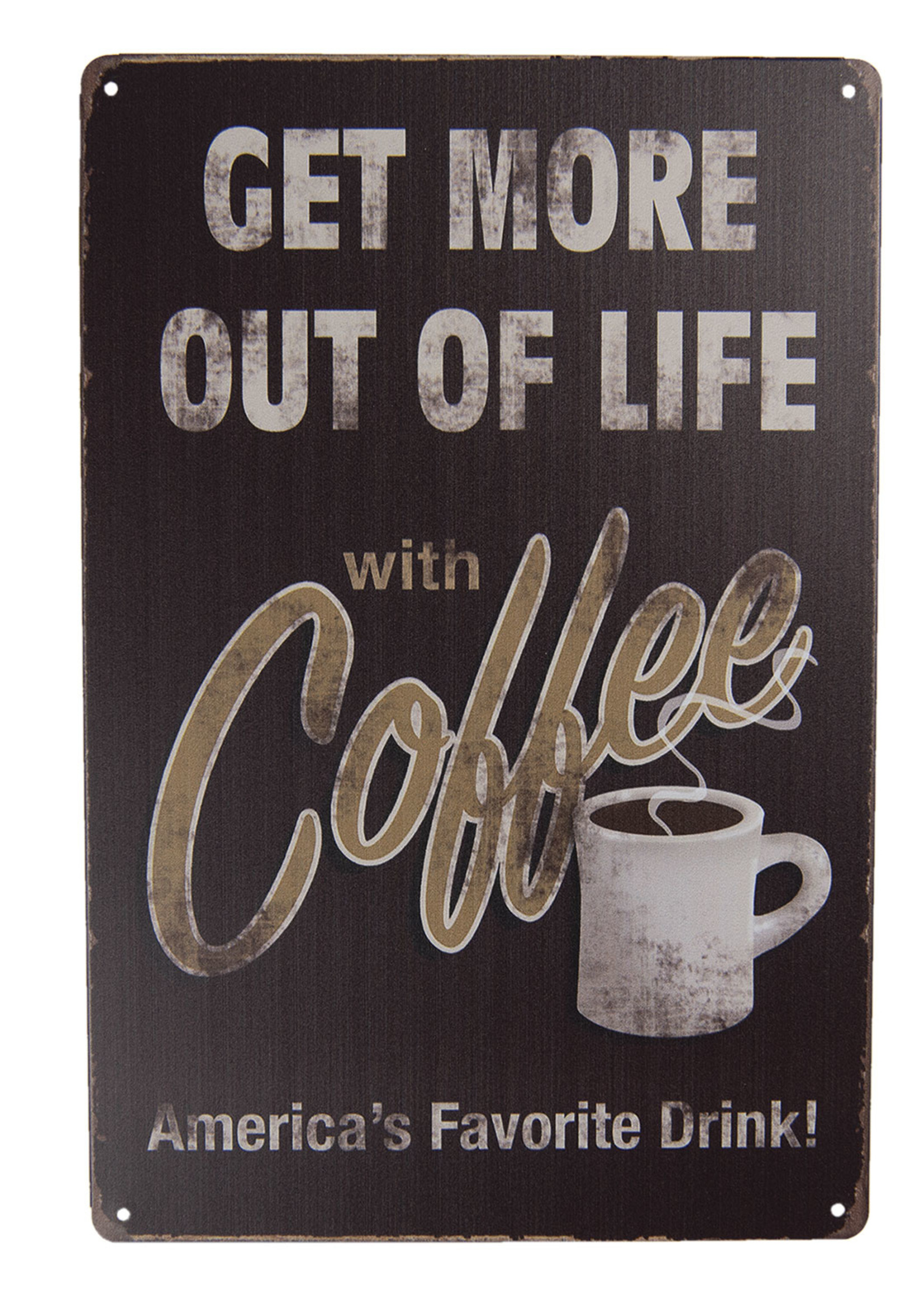 Clayre & Eef Plaque décorative 20*30 cm 6Y3523