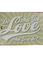 Clayre & Eef Tekstbord 20*30 cm 6Y3525