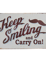 Clayre & Eef Tekstbord 20*30 cm 6Y3526