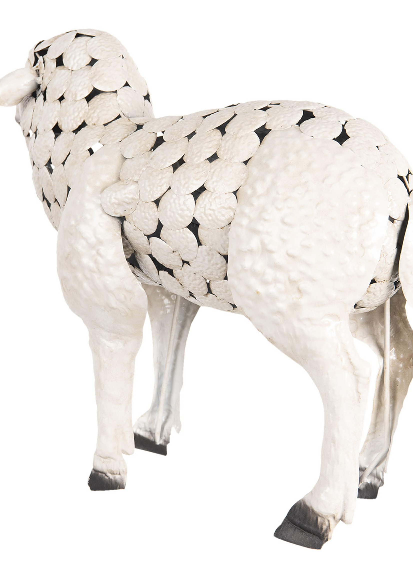 Clayre & Eef Décoration mouton 49*17*45 cm 6Y3535