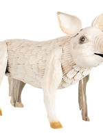 Clayre & Eef Decoratie varken 44*18*30 cm 6Y3536