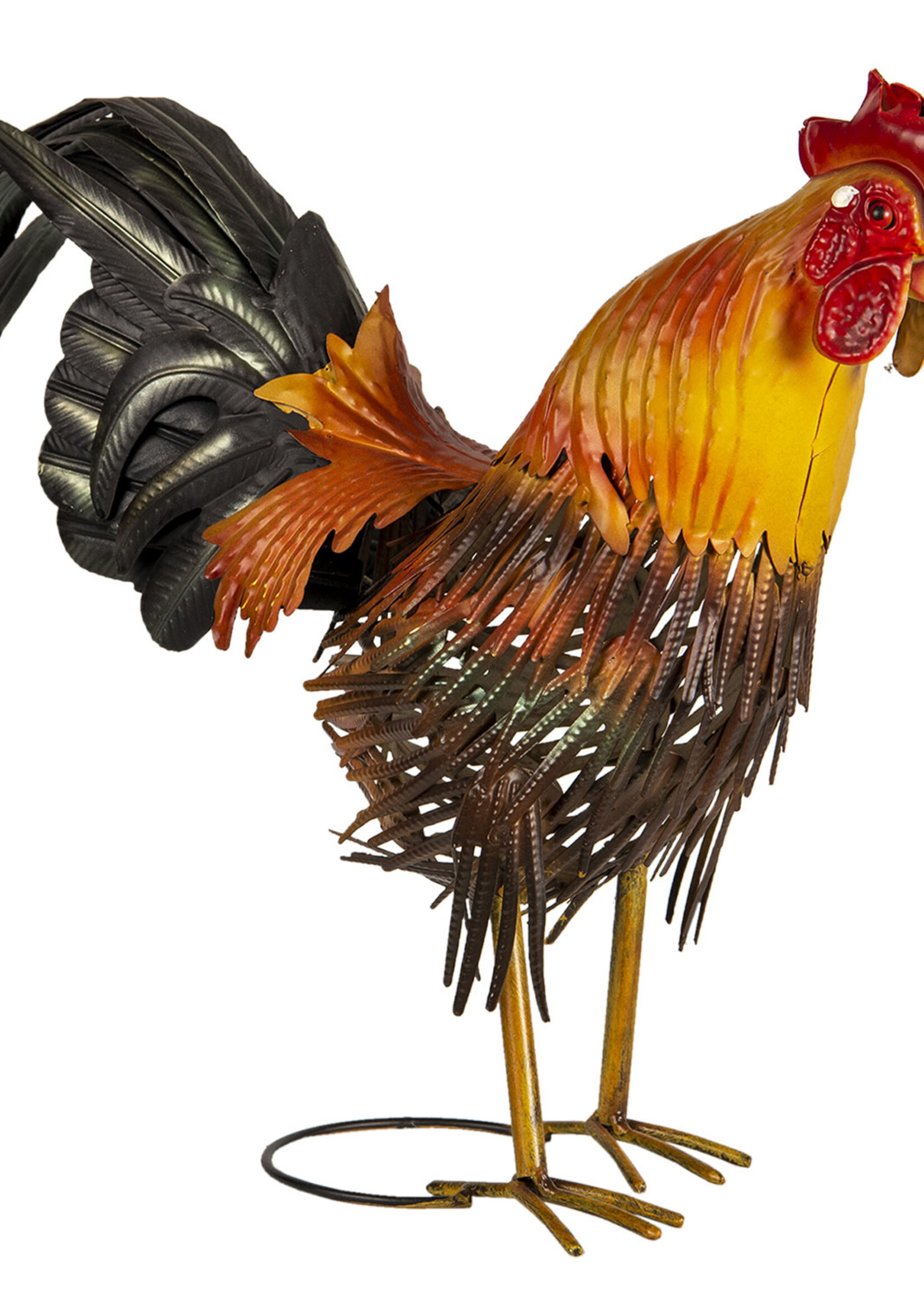 Clayre & Eef Décoration coq 42*15*39 cm 6Y3537