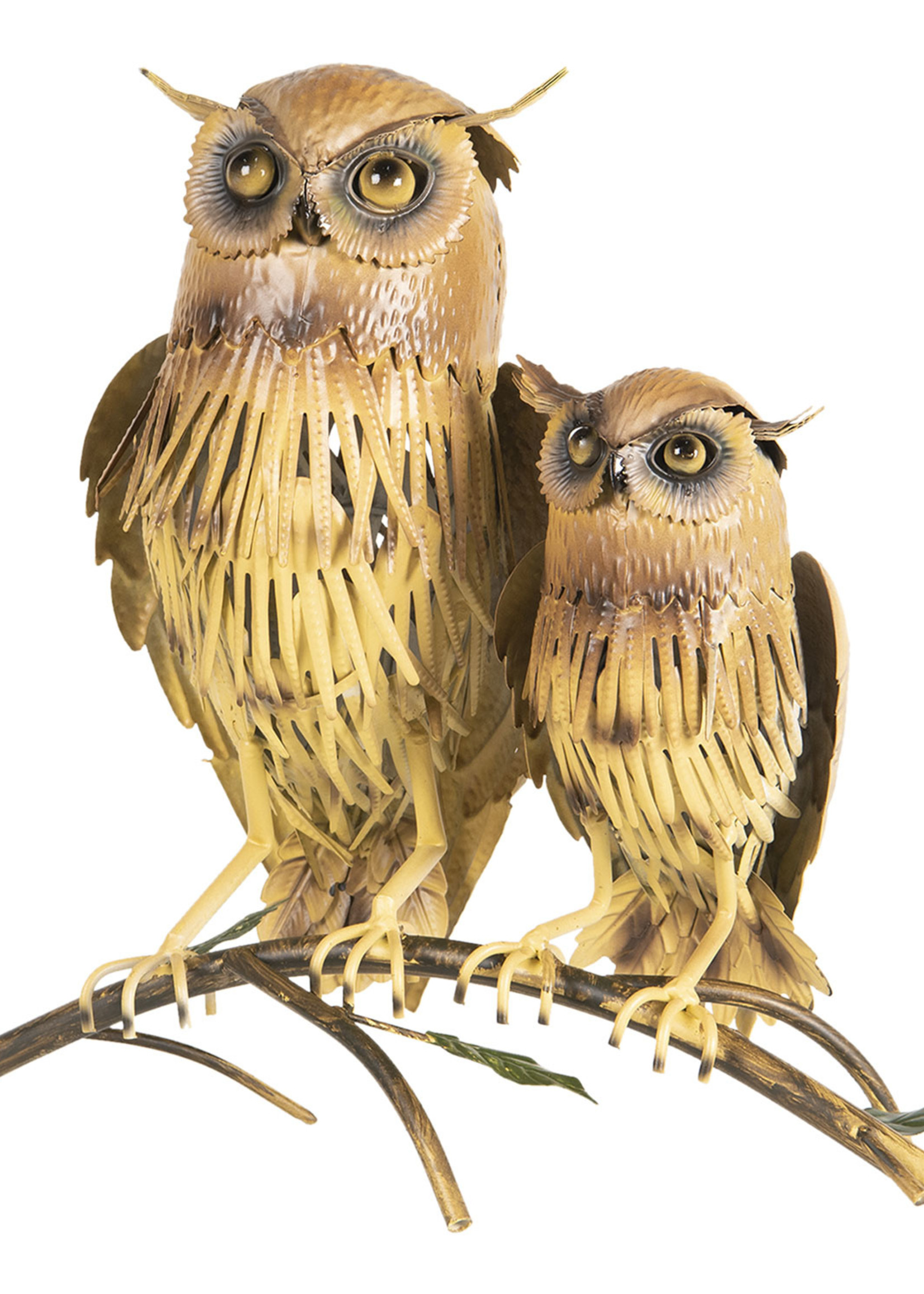 Clayre & Eef Decoratie uilen 36*20*36 cm 6Y3538