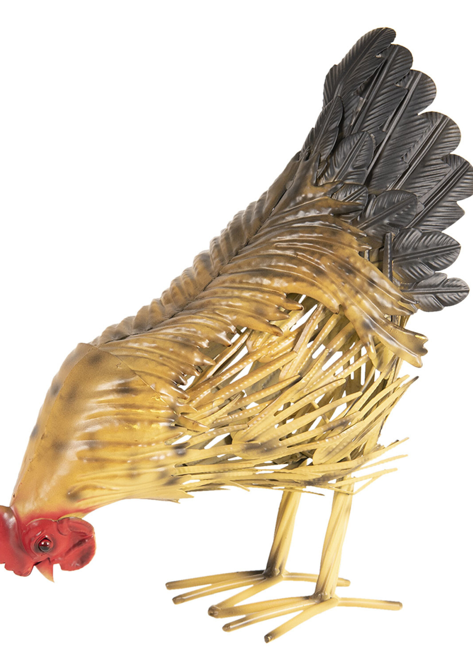 Clayre & Eef Decoratie kip 36*15*37 cm 6Y3539