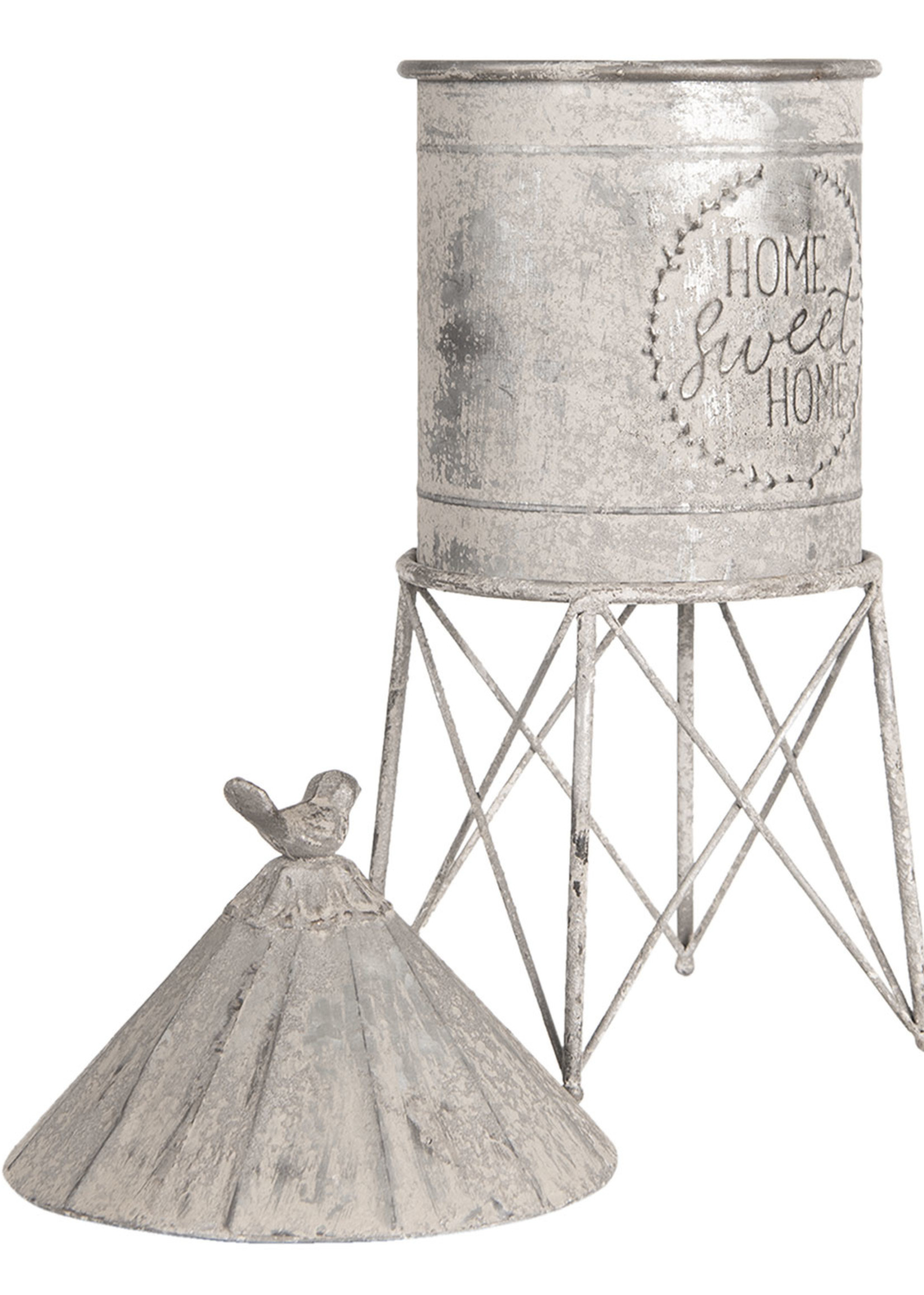 Clayre & Eef Boîte de rangement Ø 19*45 cm 6Y3550