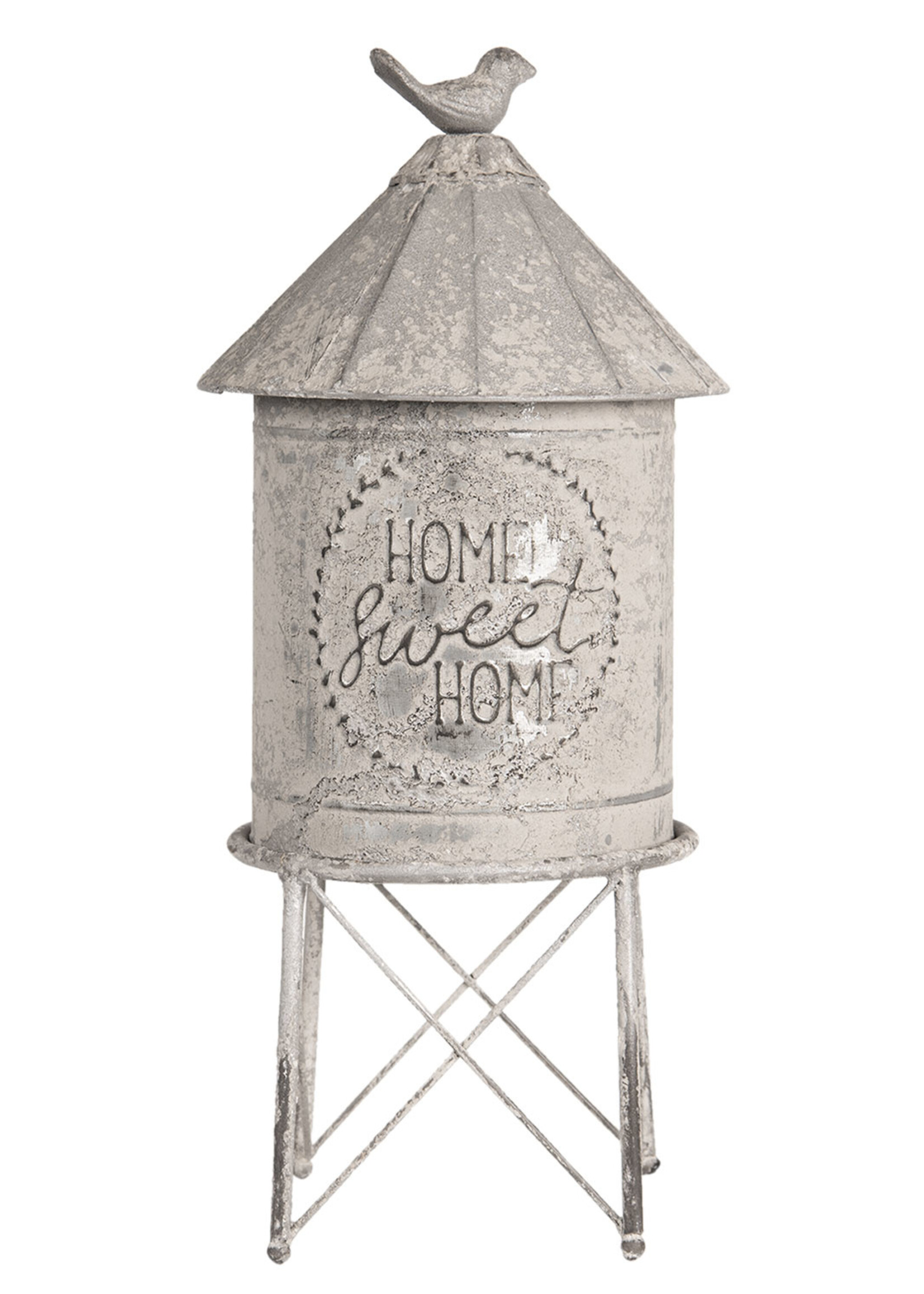 Clayre & Eef Boîte de rangement Ø 17*39 cm 6Y3551