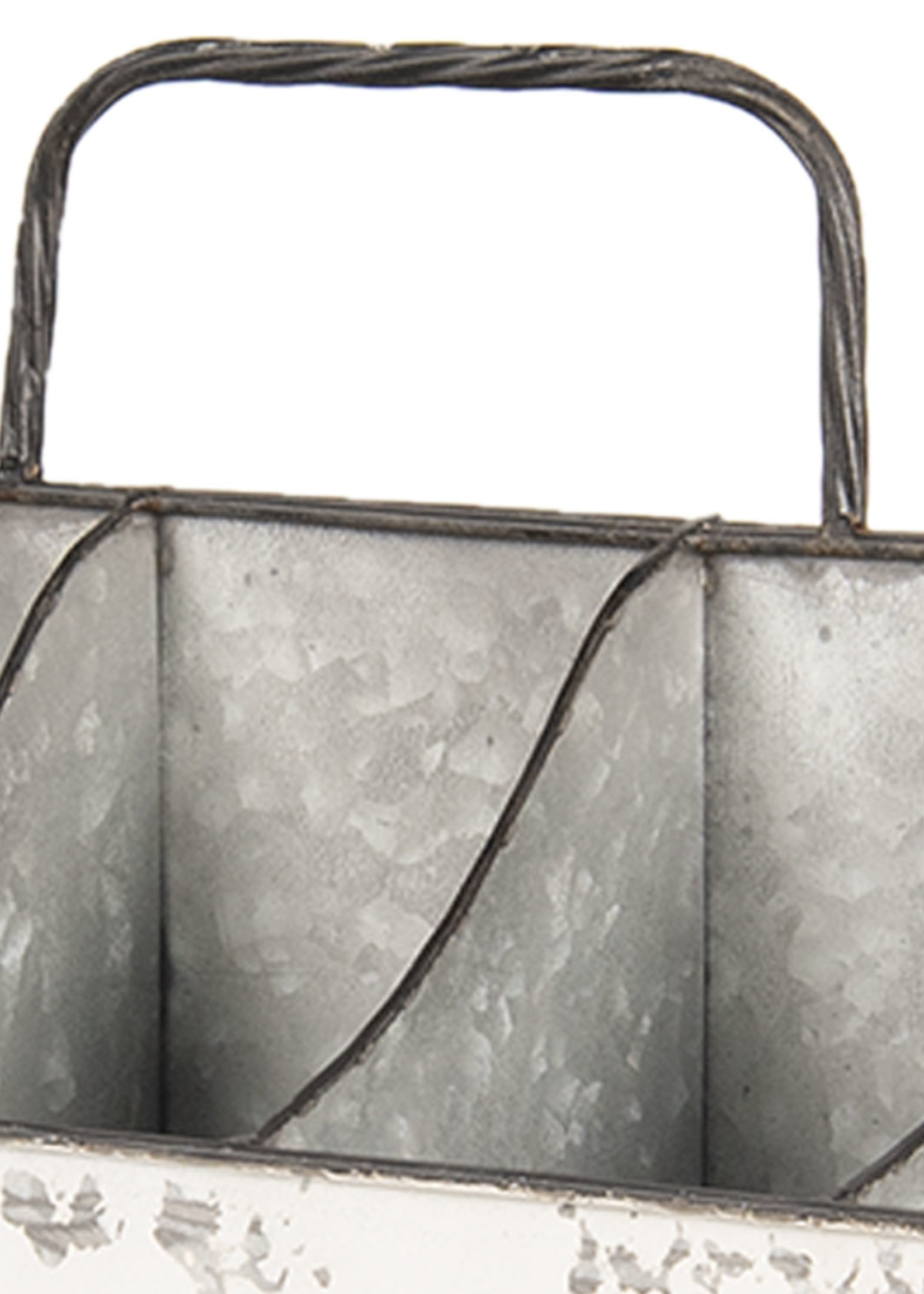 Clayre & Eef Plateau à compartiment 50*26*23 cm 6Y3562