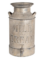 Clayre & Eef Decoratie melkbus 21*27*38 cm / 8000 ml 6Y3566