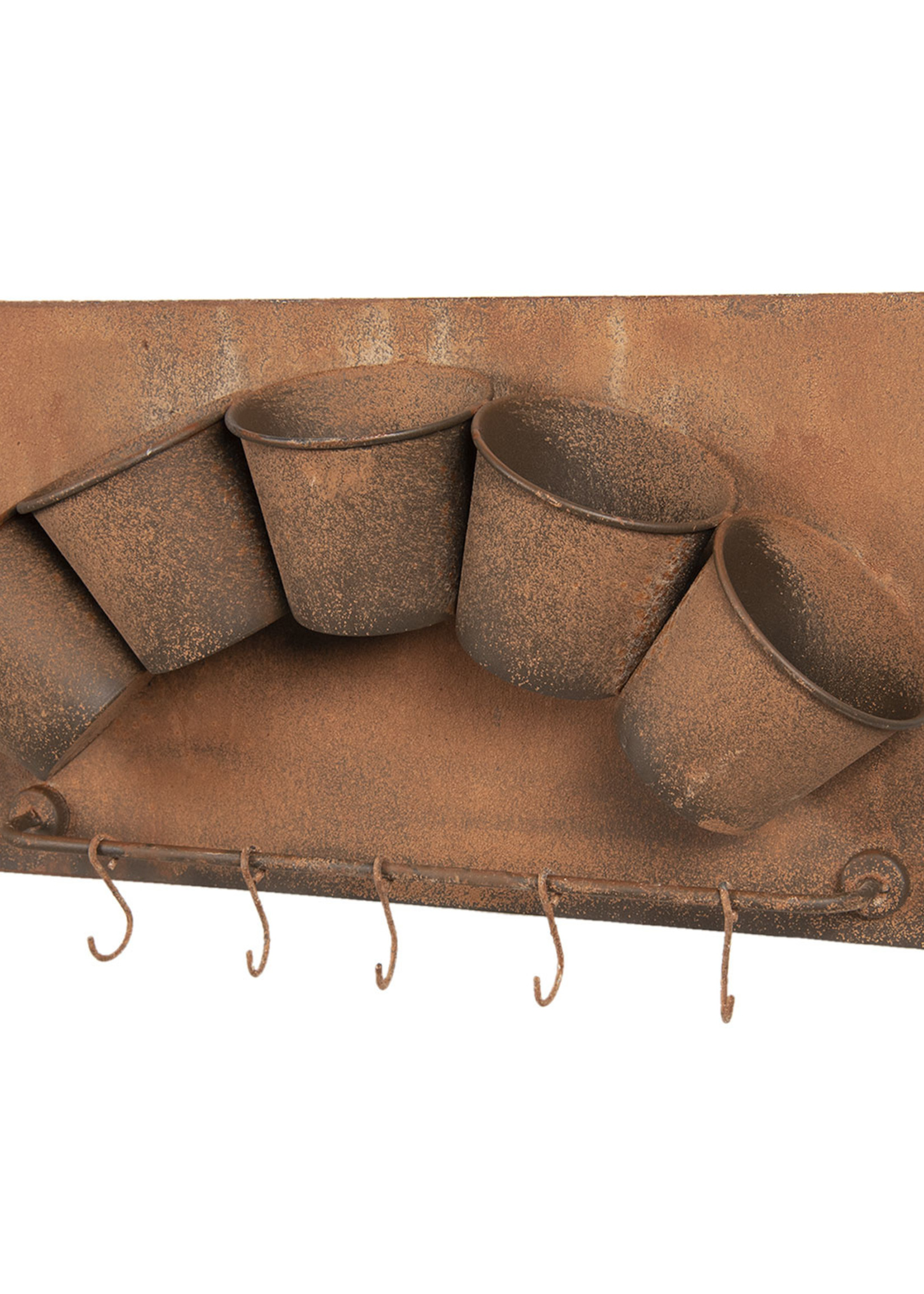 Clayre & Eef Porte plantes 58*13*30 cm 6Y3575