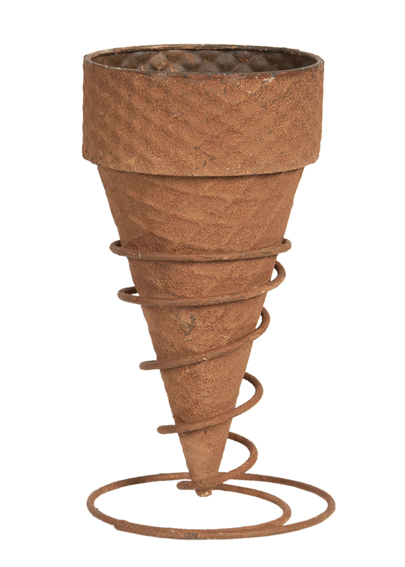 Clayre & Eef Porte plantes Ø 12*24 cm 6Y3577