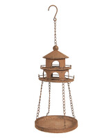 Clayre & Eef Hangende planthouder Ø 20*56 cm 6Y3578