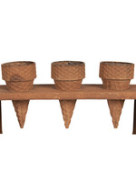 Clayre & Eef Porte plantes 41*12*22 cm 6Y3581