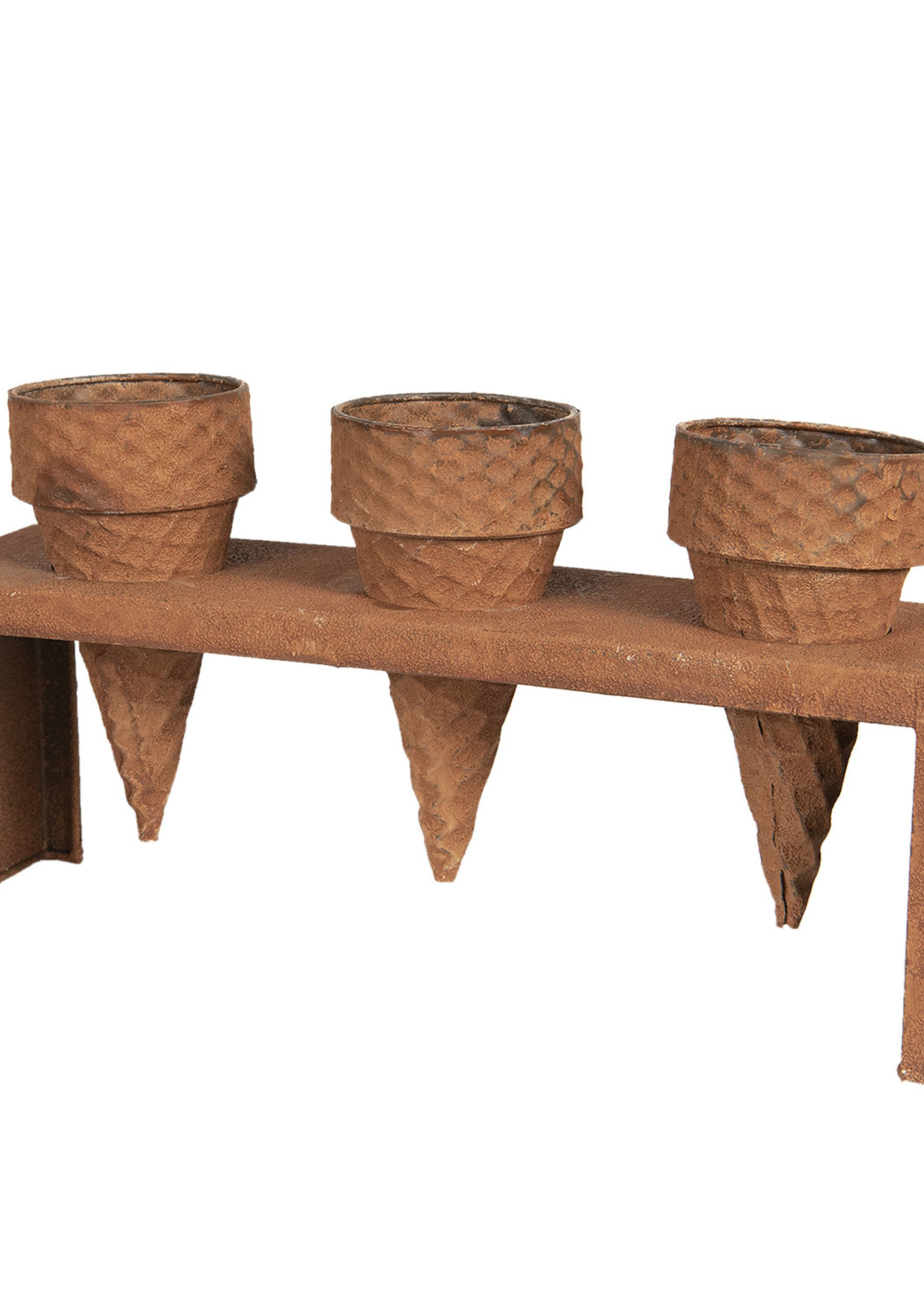 Clayre & Eef Planthouder 41*12*22 cm 6Y3581