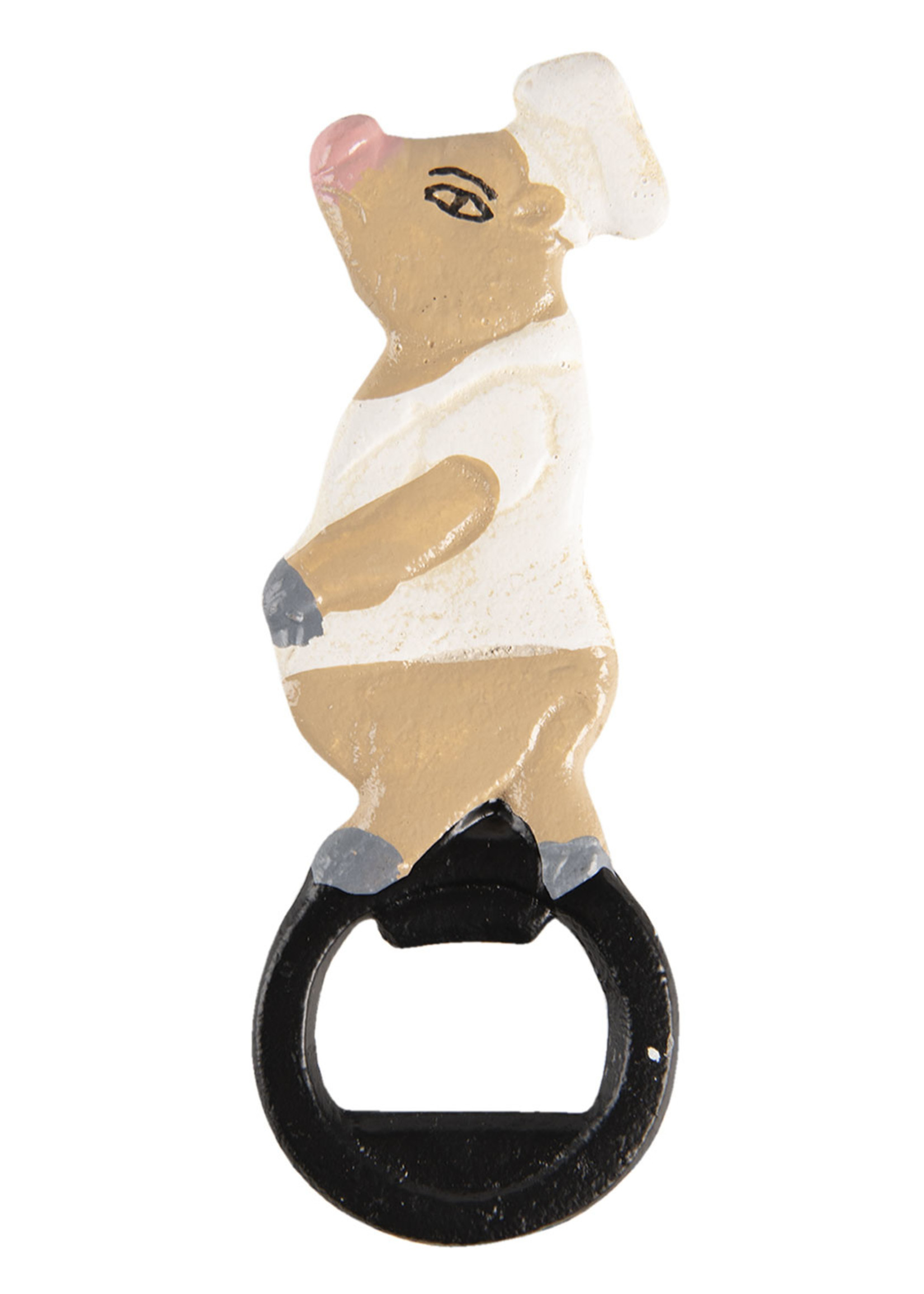 Clayre & Eef Ouvre-bouteille 5*0.5*13 cm 6Y3668