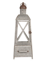 Clayre & Eef Lanterne 20*20*56 cm 6Y3682