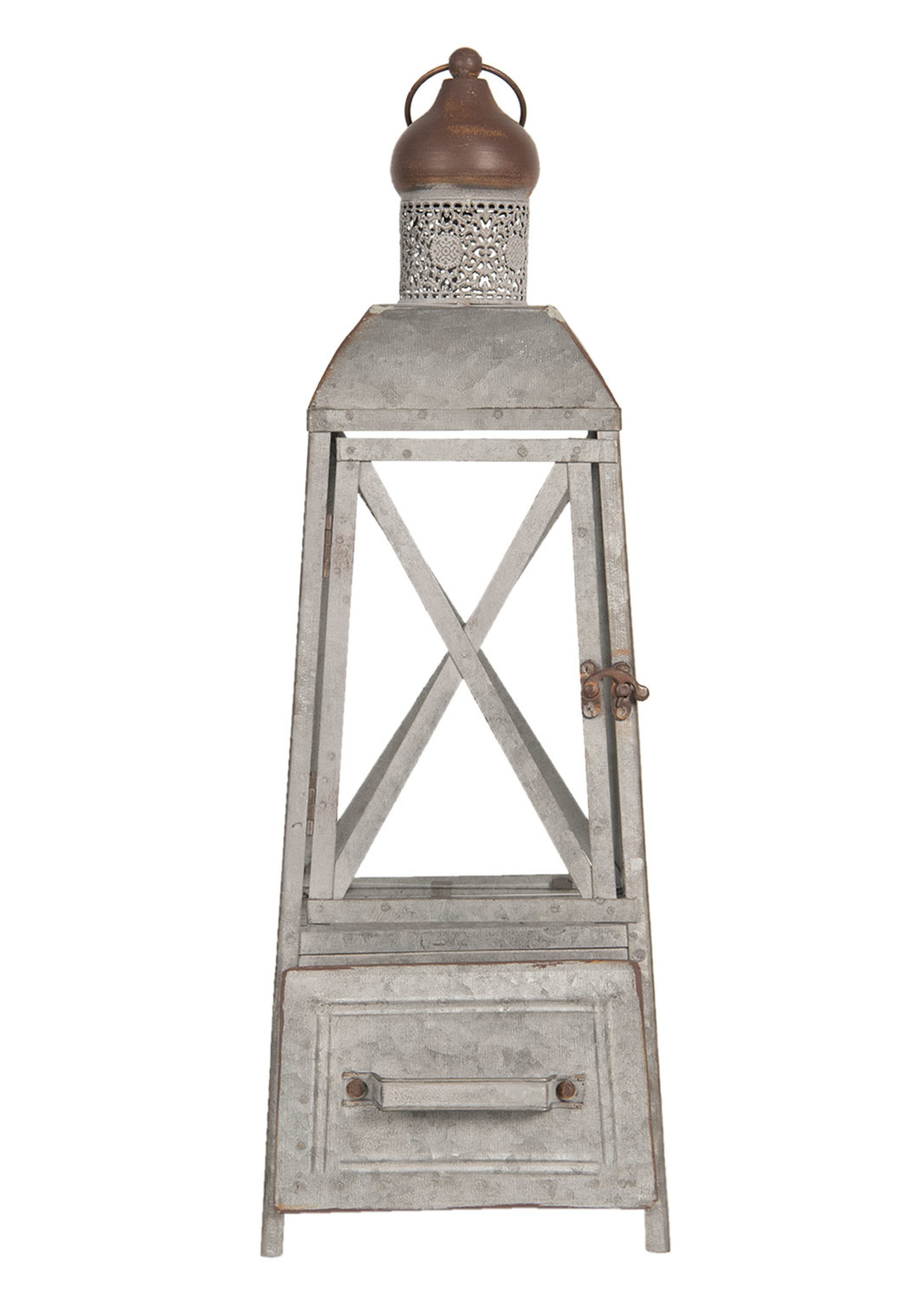 Clayre & Eef Lantaarn 20*20*56 cm 6Y3682