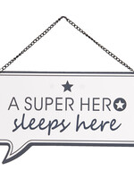 Clayre & Eef Tekstbord 24*1*14 cm 6Y3687