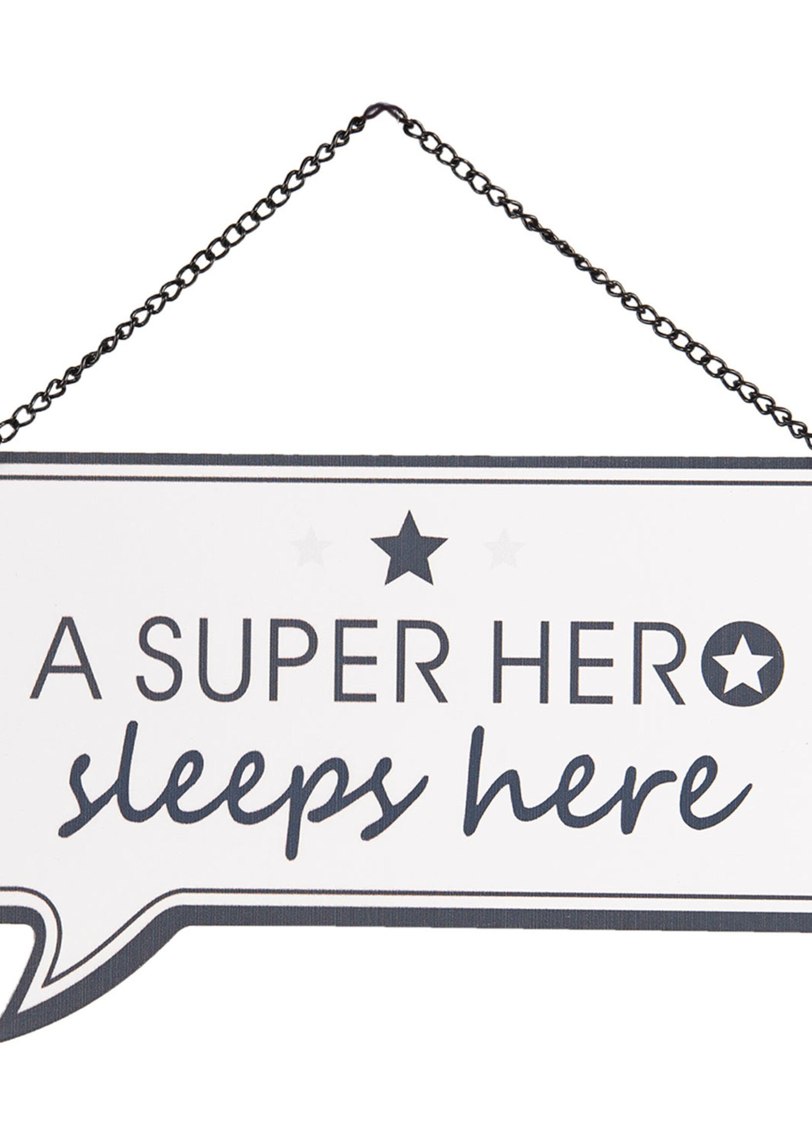 Clayre & Eef Plaque décorative 24*1*14 cm 6Y3687