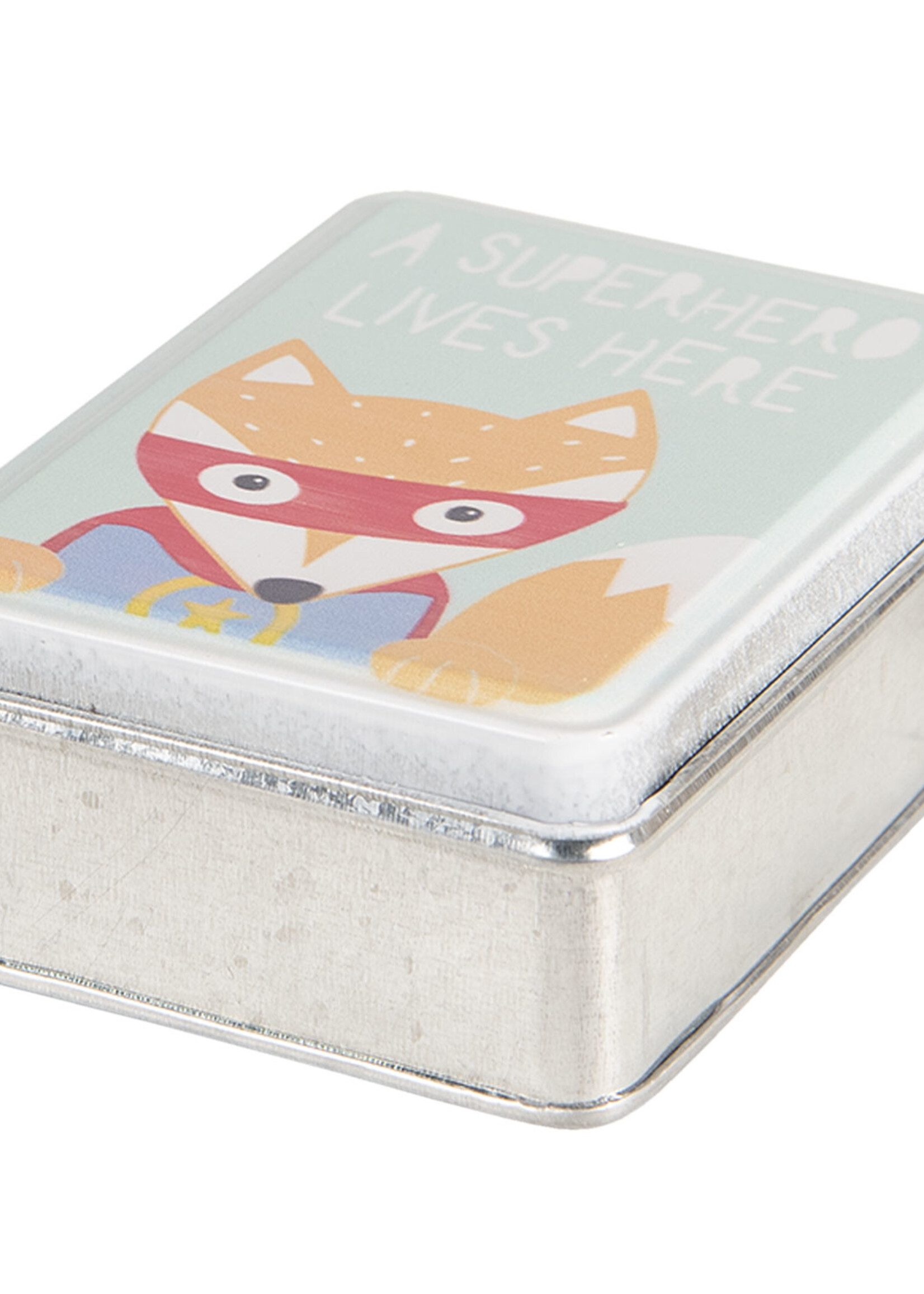 Clayre & Eef Metalen doosje 10*8*4 cm 6Y3690