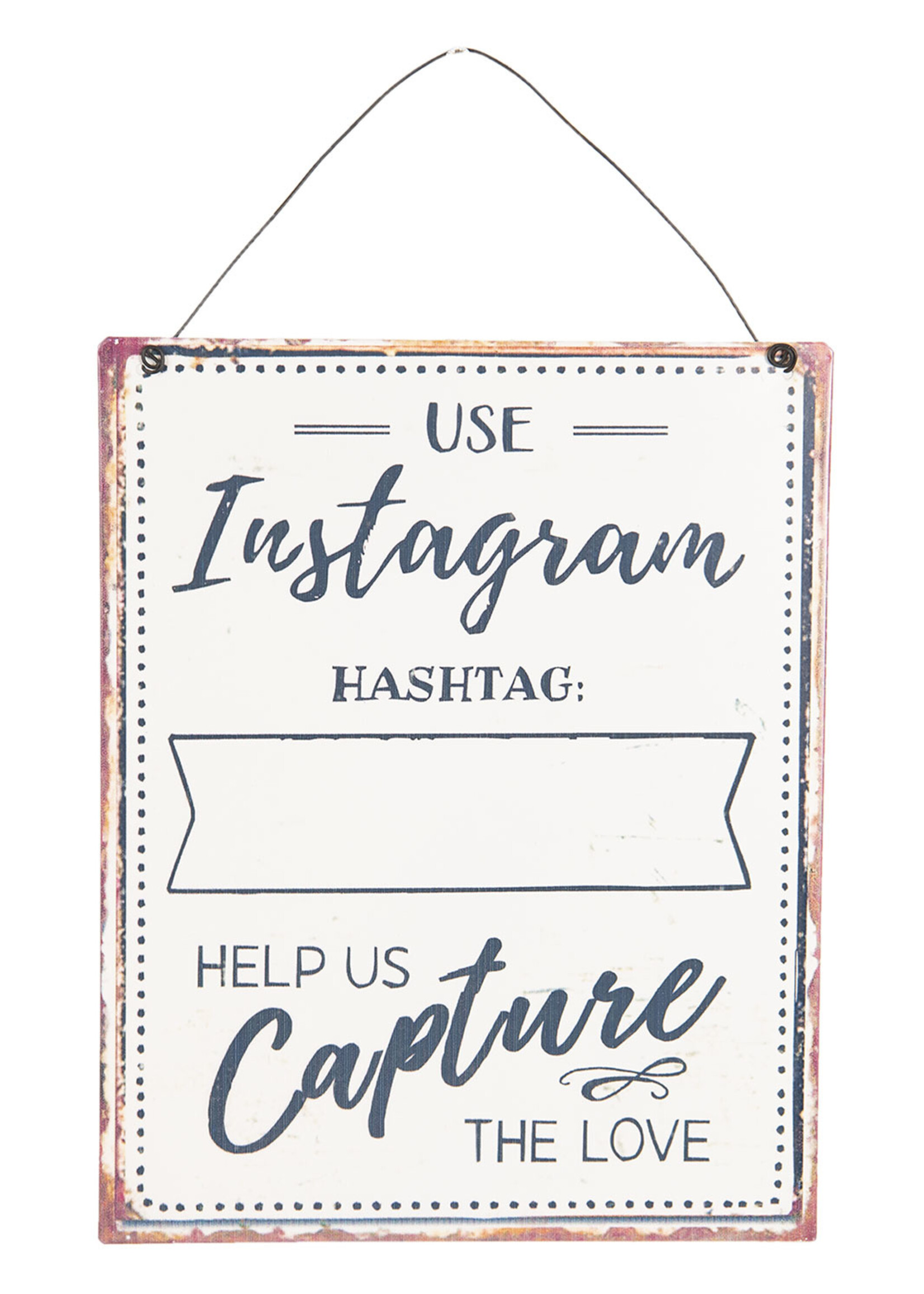 Clayre & Eef Plaque décorative 24*1*19 cm 6Y3694