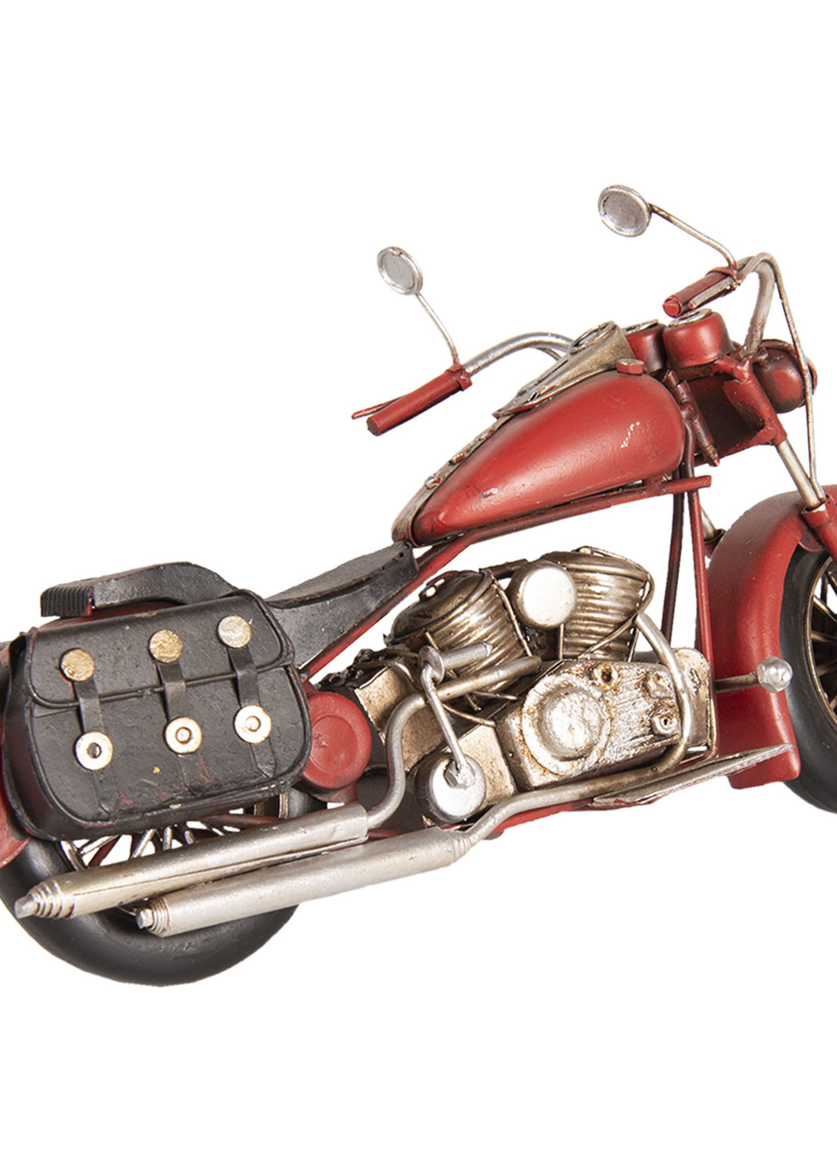 Clayre & Eef Modèle moto 28*10*14  cm 6Y3701