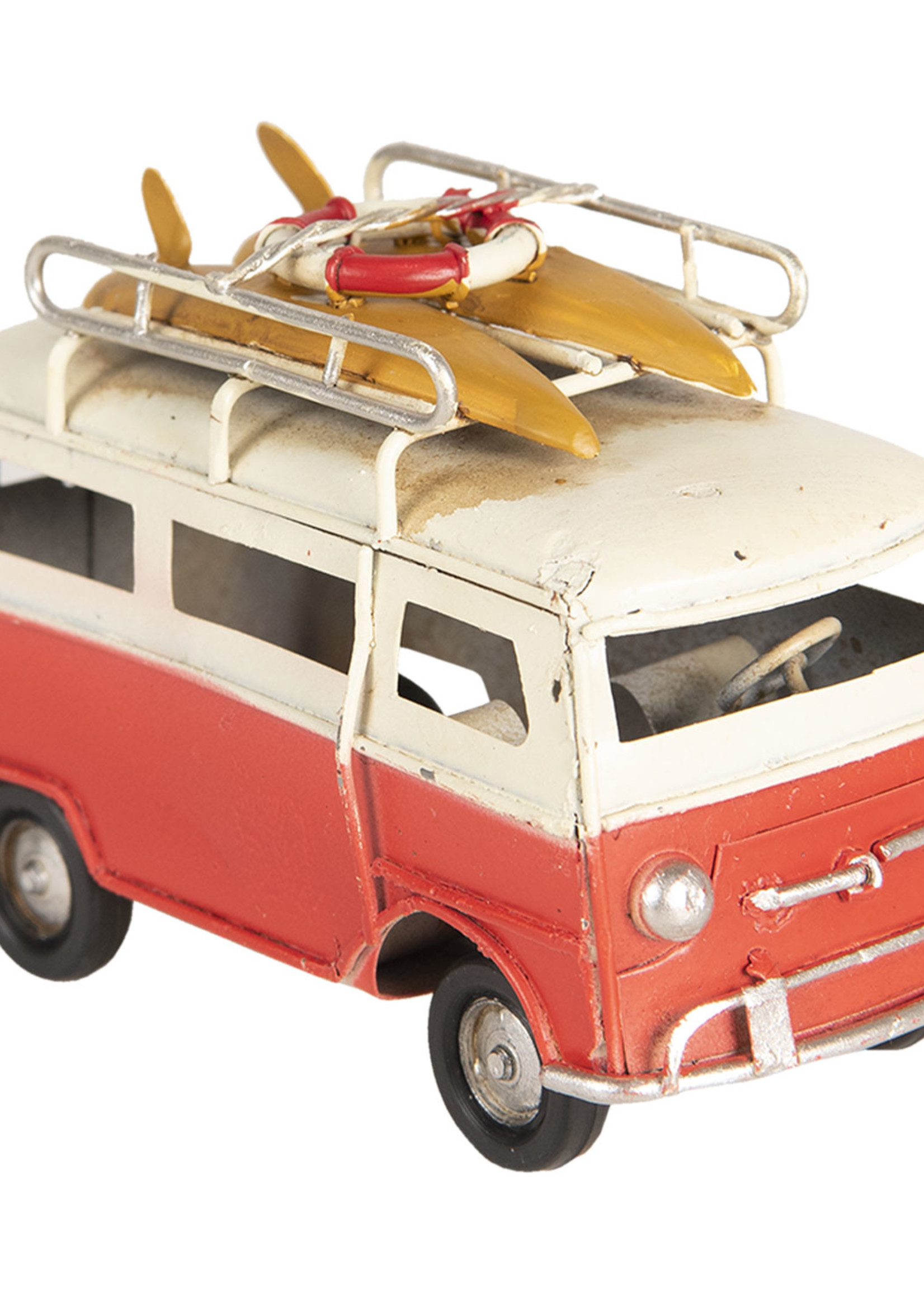 Clayre & Eef Modèle bus 11*5*7 cm 6Y3708