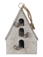 Clayre & Eef Decoratie vogelhuis 20*10*29 cm 6Y3720