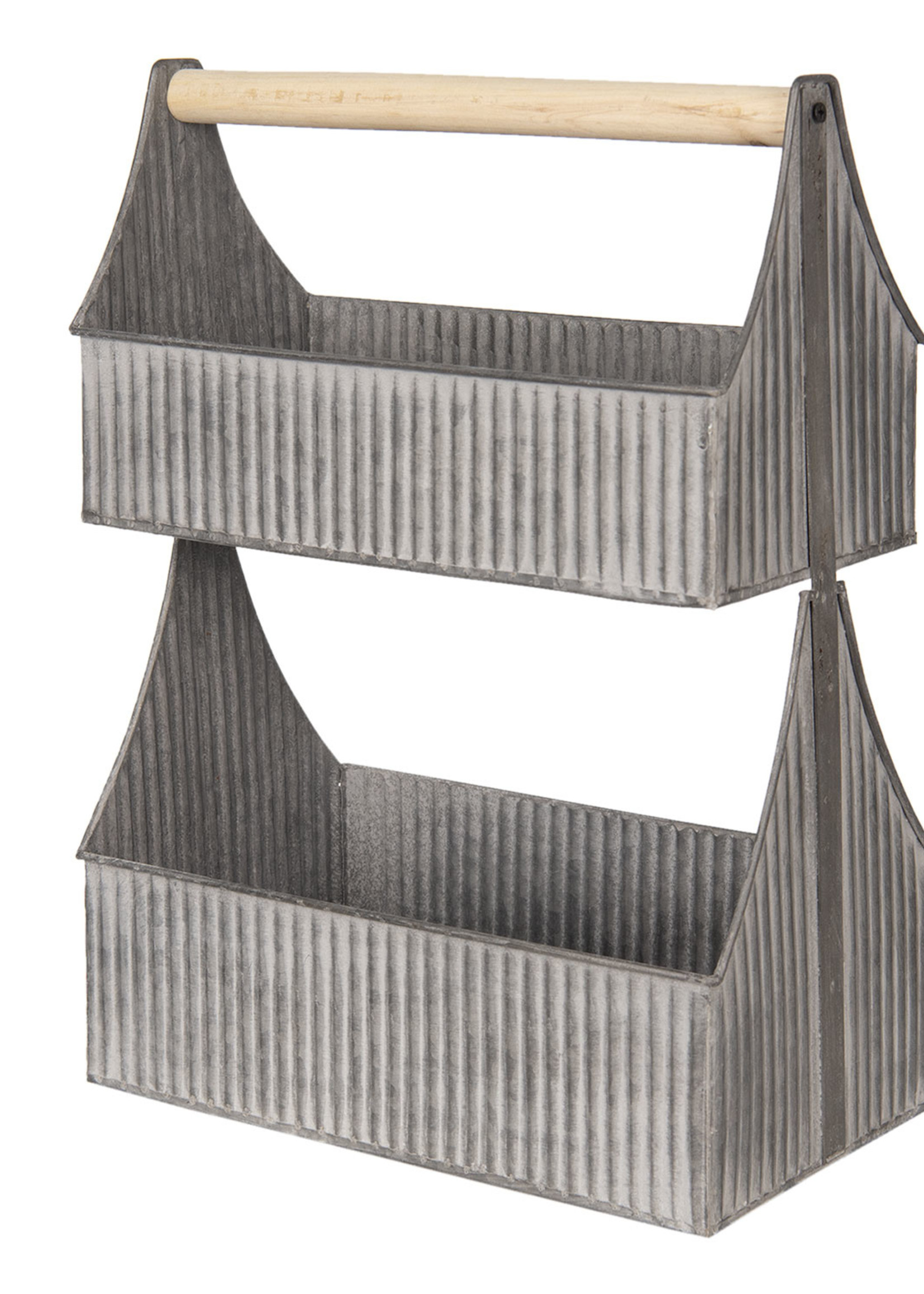 Clayre & Eef Decoratie kistje 33*17*45 cm 6Y3724