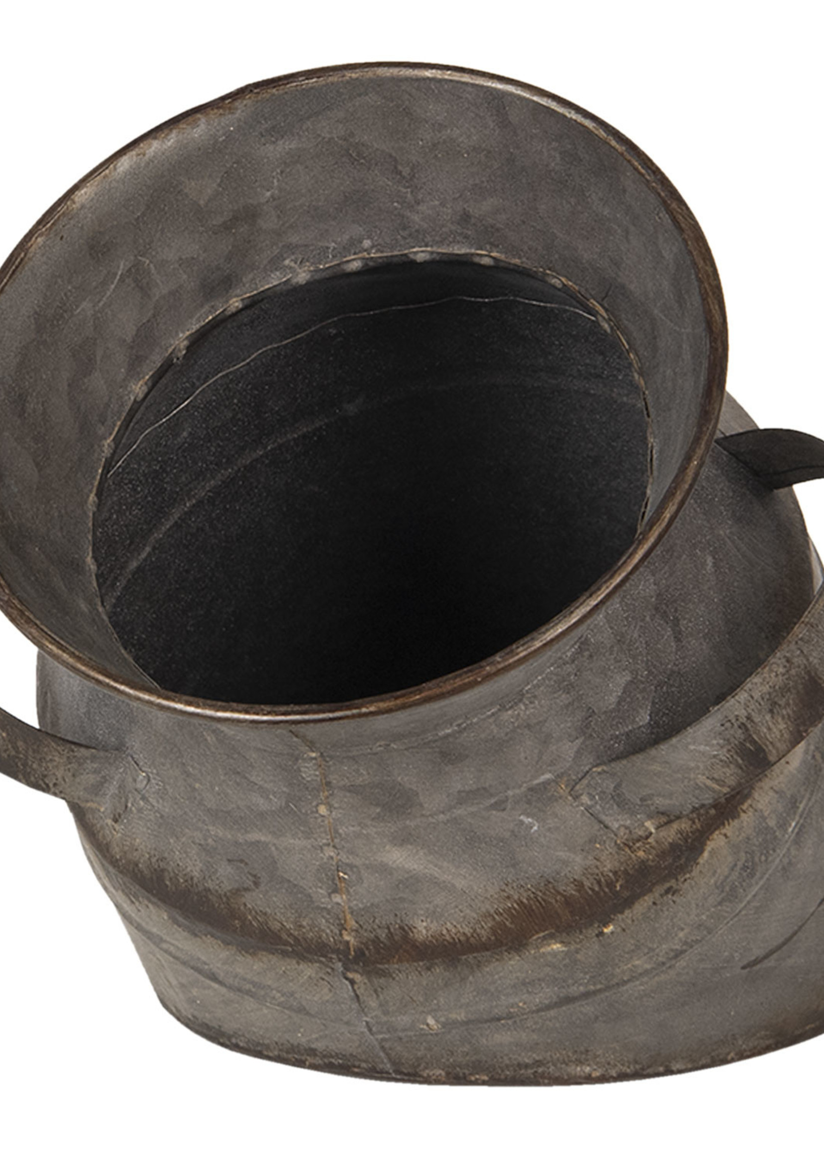 Clayre & Eef Decoratie melkbus Ø 17*30 cm 6Y3726