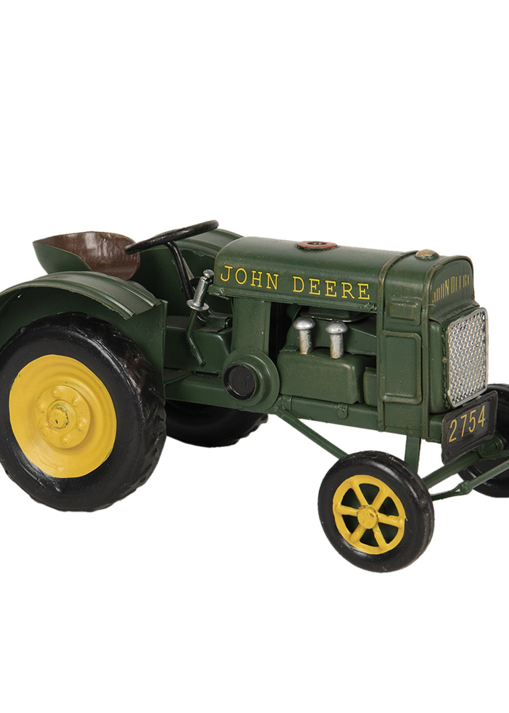 Clayre & Eef John Deere tractor model licentie 18*9*9 cm 6Y3800