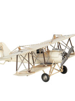 Clayre & Eef Modèl avion 28*25*11 cm 6Y3819