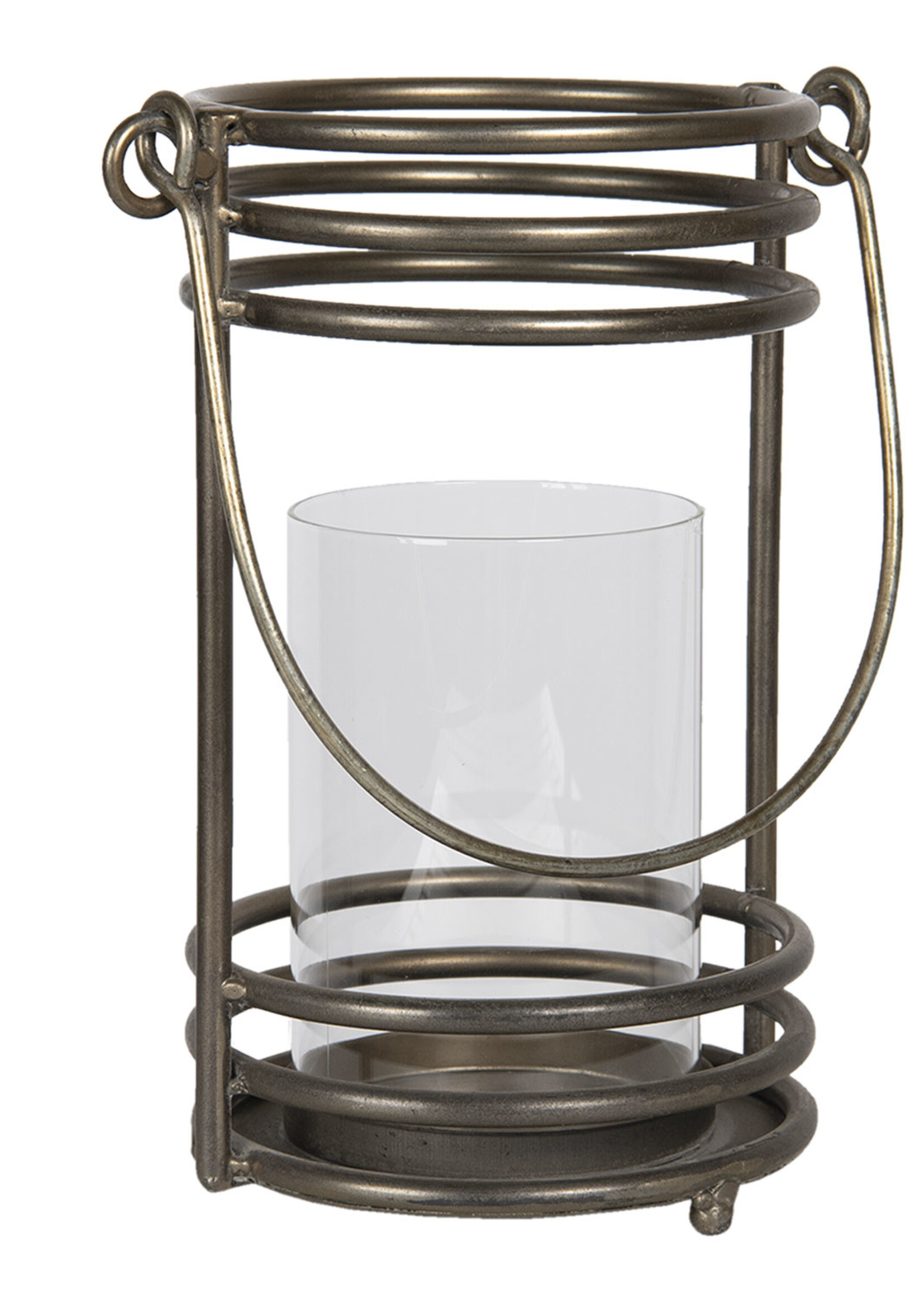 Clayre & Eef Windlicht 22*16*27 cm 6Y3856