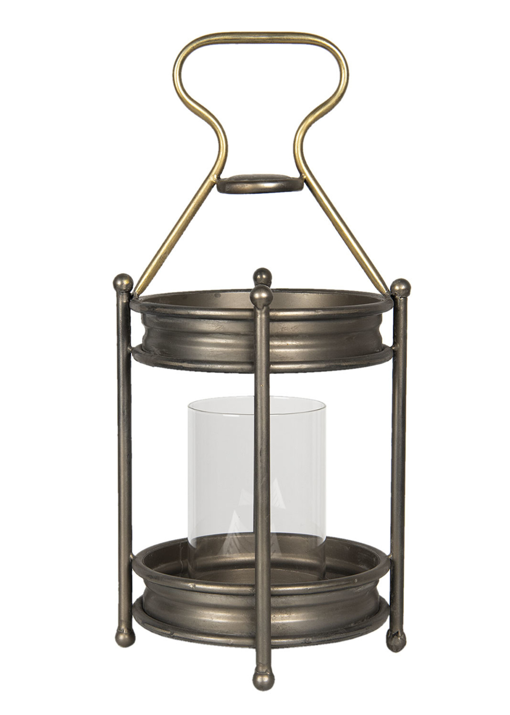 Clayre & Eef Windlicht Ø 18*45 cm 6Y3860