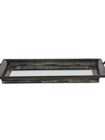 Clayre & Eef Plateau avec miroir 48*25*7 cm 6Y3865