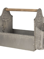 Clayre & Eef Decoratie tuingereedschapskist 50*23*35 cm 6Y3924
