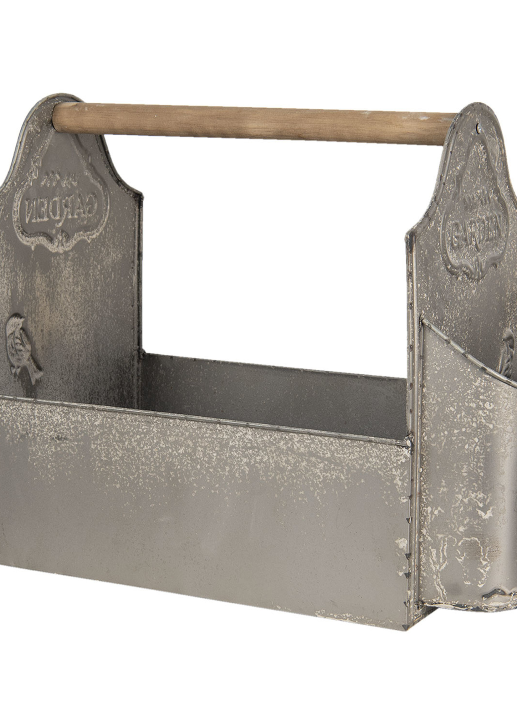 Clayre & Eef Décoration boîte à outils de jardin 50*23*35 cm 6Y3924