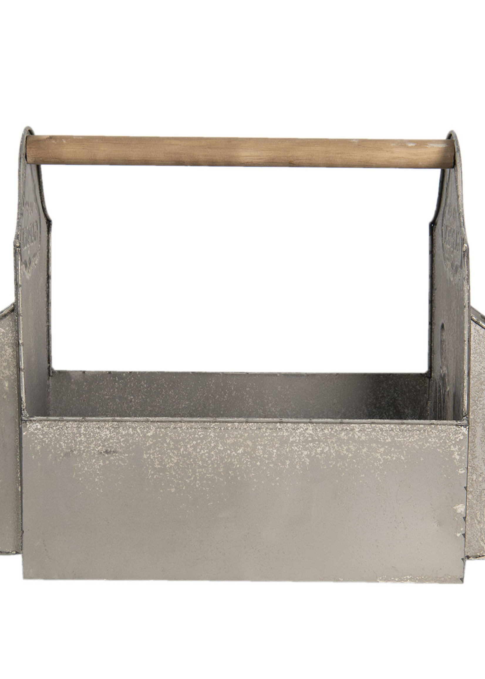 Clayre & Eef Décoration boîte à outils de jardin 50*23*35 cm 6Y3924