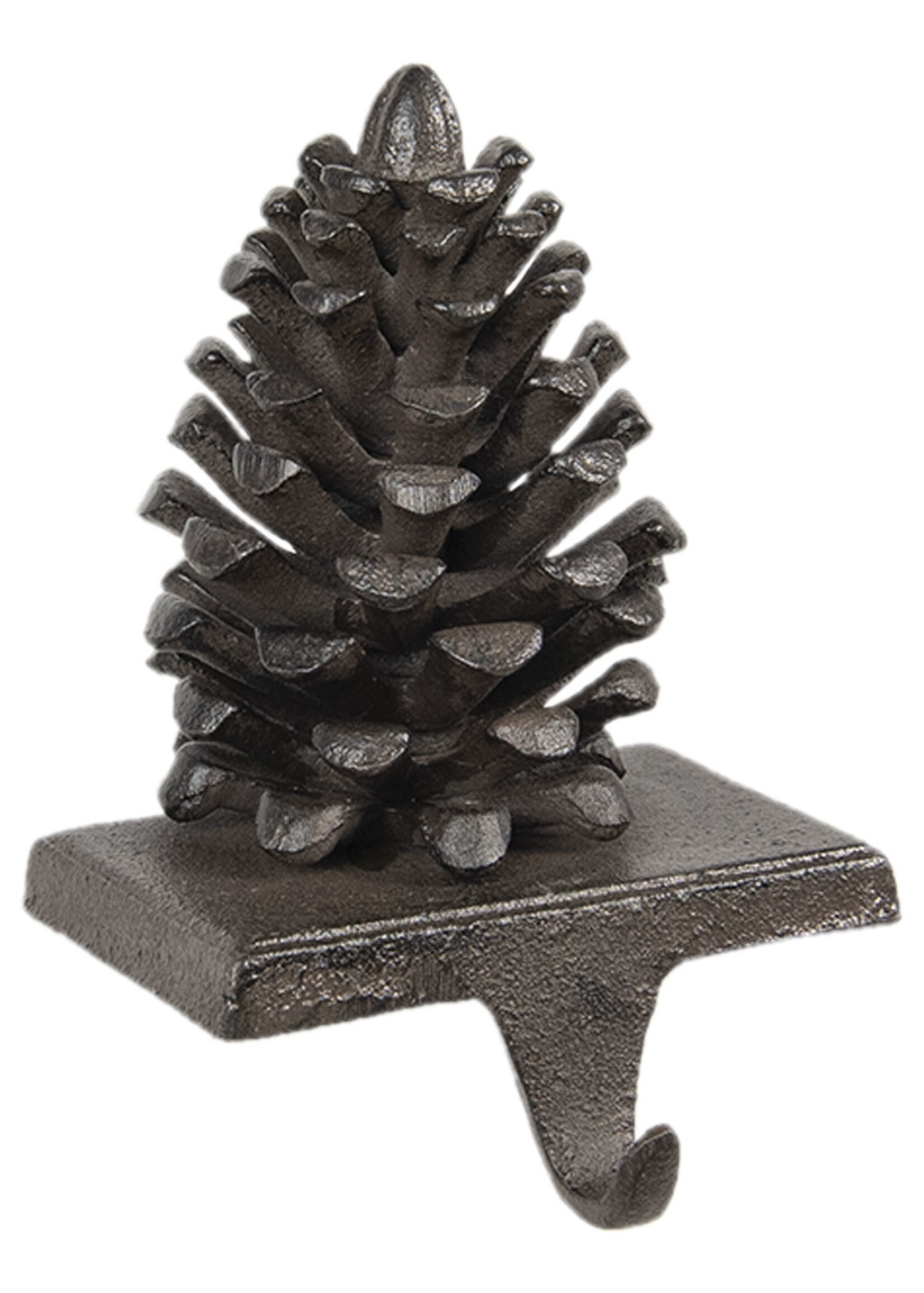 Clayre & Eef Sokhanger dennenappel 12*12*19 cm 6Y3931