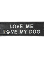 Clayre & Eef Plaque décorative 22*6 cm 6Y3933